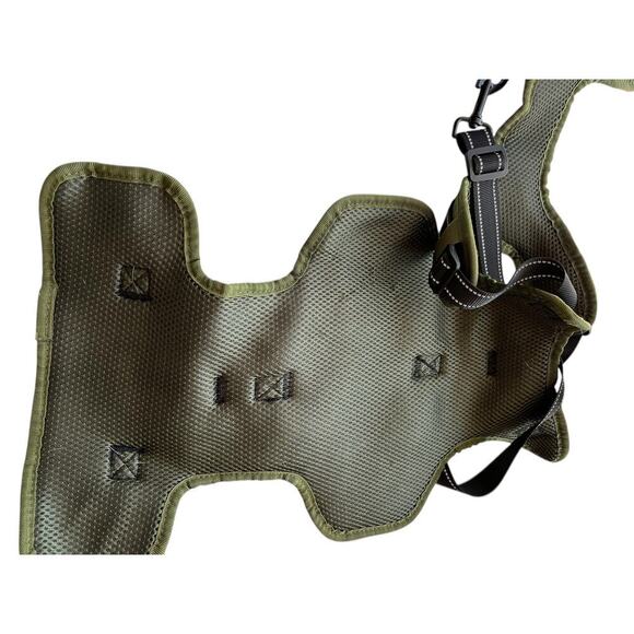 Bingpet large dog harness, olive green, size M - Picture 4 of 8